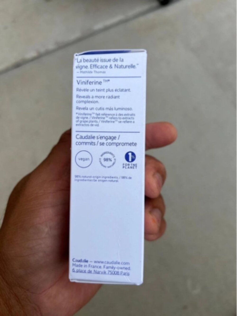 Caudalie Vinoperfect Brightening Dark Spot Serum (30ml / 1oz) Free shipping - Picture 2 of 3